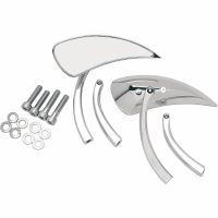 Backspegel Teardrop Krom DRAG SPECIALTIES