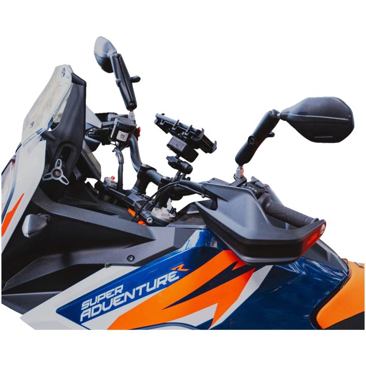 Backspegel Tough-mirror Vänster Med Kula Svart RAM MOUNTS – bild 2