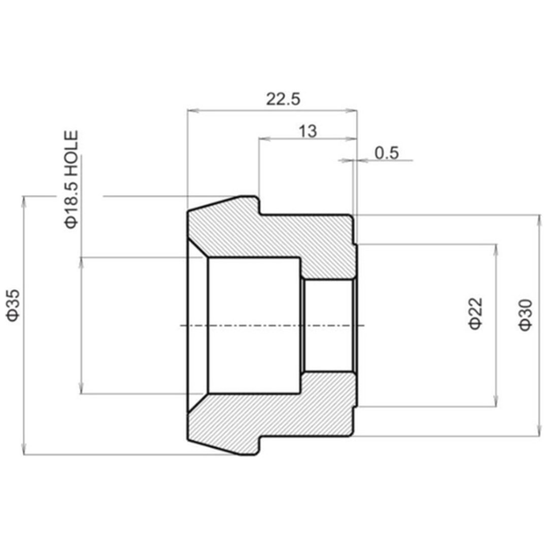 Backspegeladapter DAYTONA – bild 2