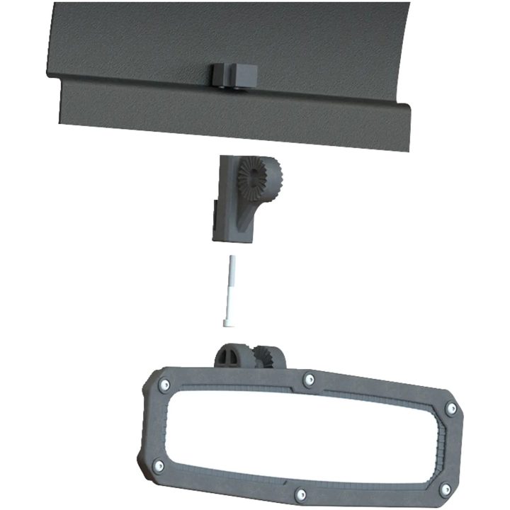 Backspegeladapter Svart MOOSE RACING Mirror adapter – bild 5