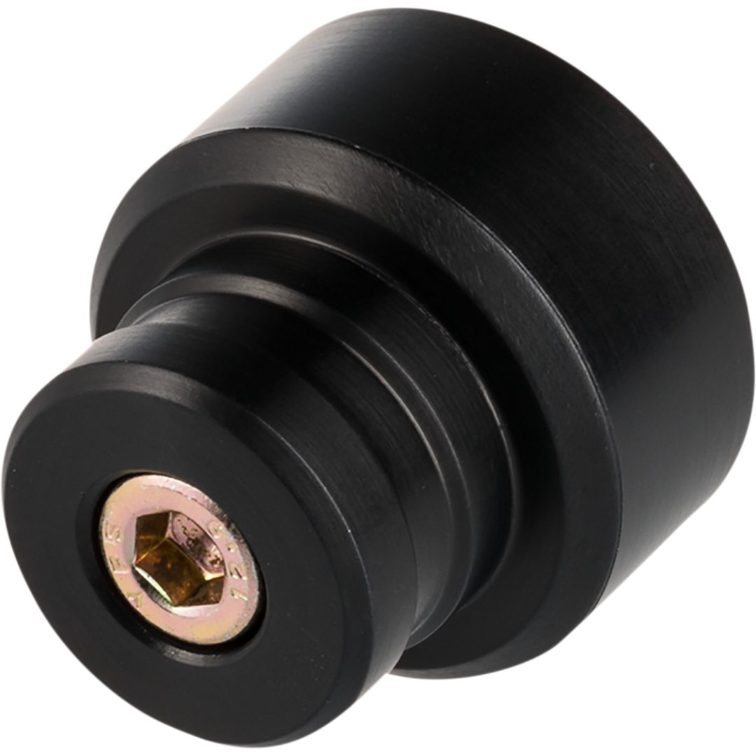 Backspegelfäste/Slider Anodiserad/Svart JOKER MACHINE Fäste