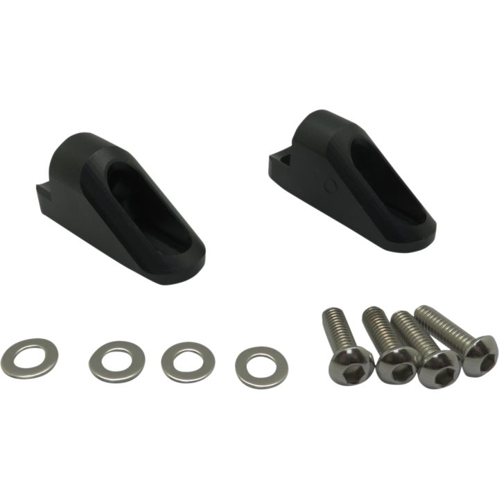 Backspegelhållare Svart PARTS EUROPE Adapter – bild 2