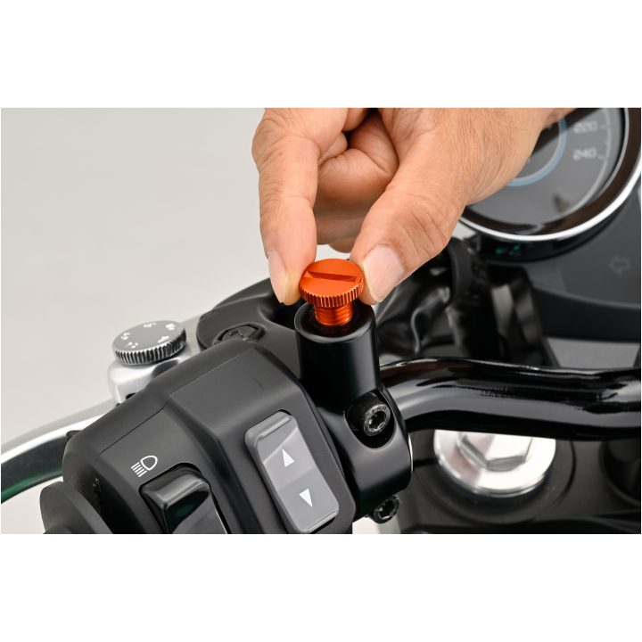 Backspegelplugg Bolt Orange DAYTONA Hålplugg – bild 4