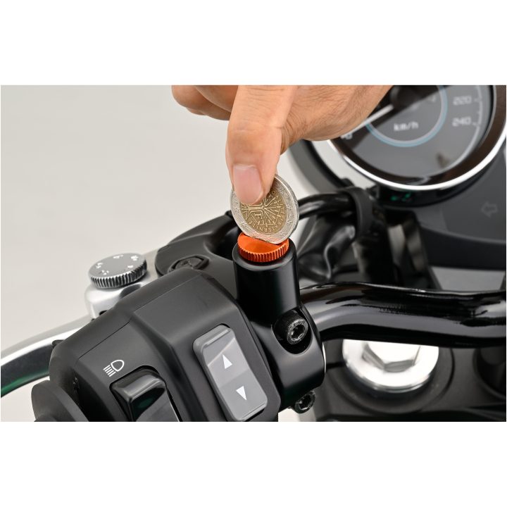 Backspegelplugg Bolt Orange DAYTONA Hålplugg – bild 3