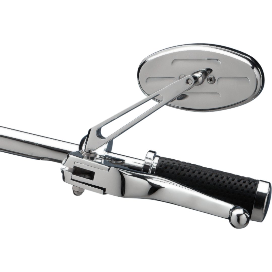 Backspeglar Stealth I Standard Drag Specialties Chrome / Styck – bild 3