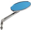 Backspeglar Stealth II Blue Sapphire Drag Specialties 15cm Chrome/Styck – miniatyr 1