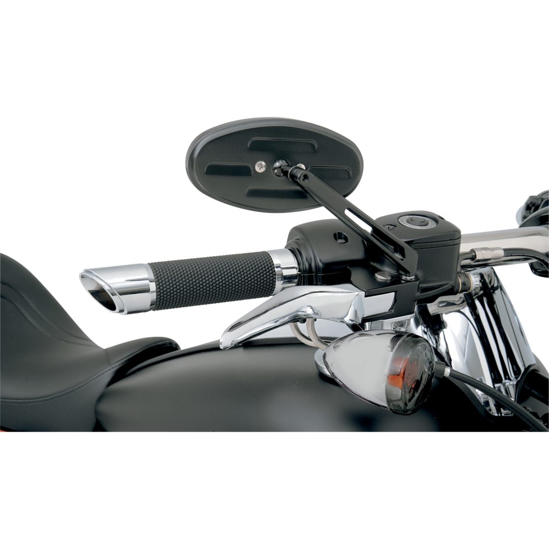 Backspeglar Stealth II Standard Drag Specialties 15 cm Svart/Styck – bild 3