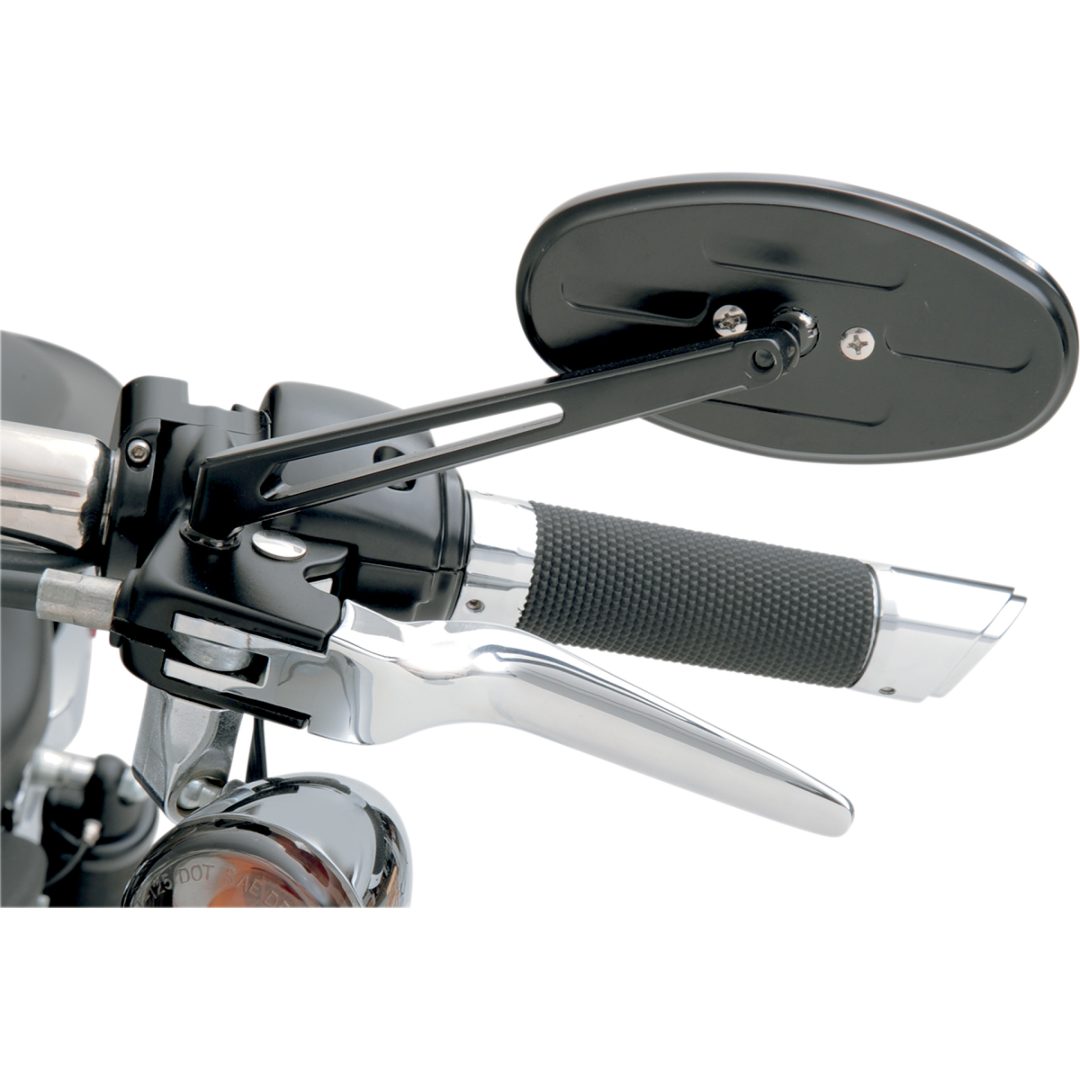 Backspeglar Stealth II Standard Drag Specialties 15 cm Svart/Styck – bild 2