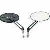 Backspeglar Stealth II Standard Drag Specialties 15 cm Svart/Styck – miniatyr 1