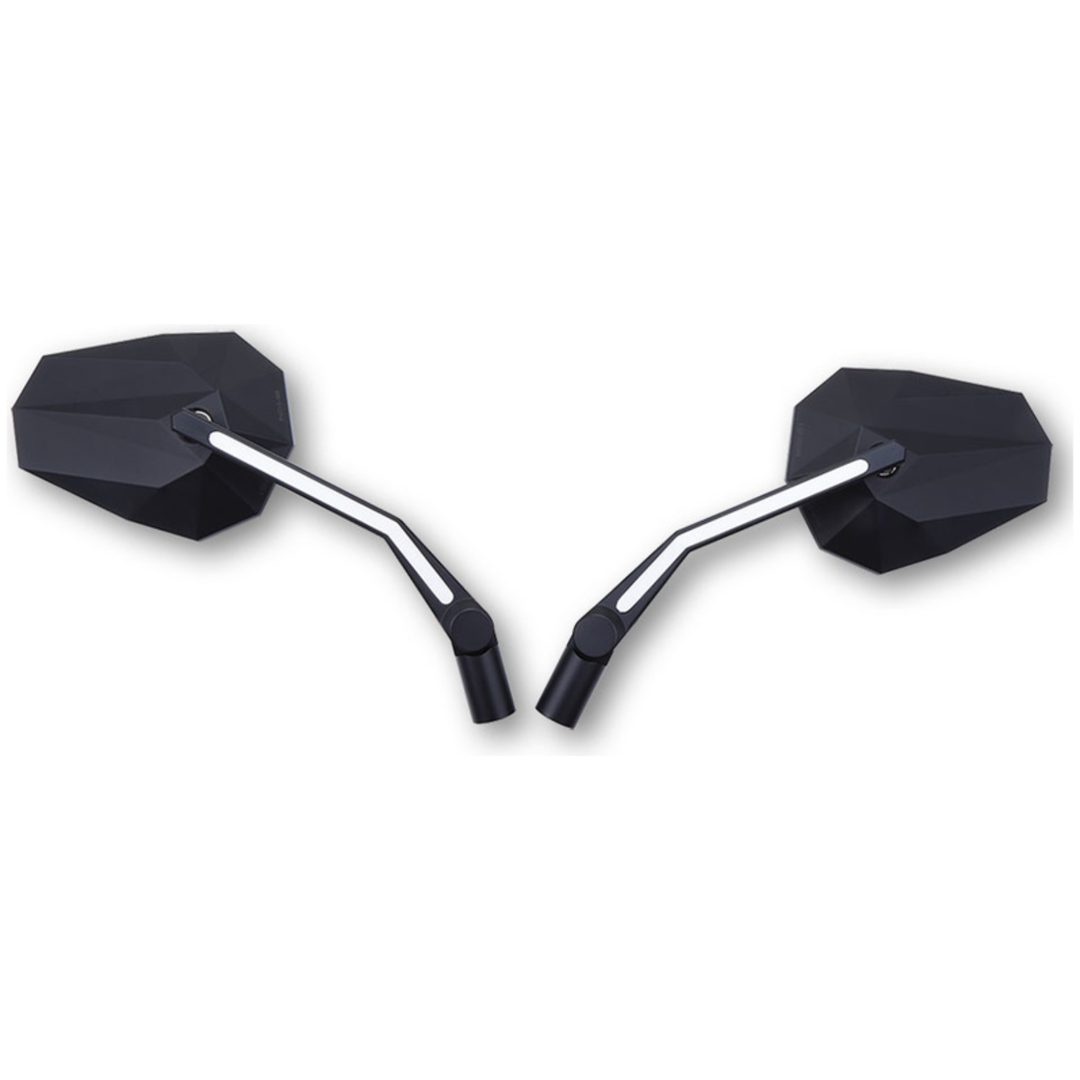 Backspeglar -X3 Med LED Positionsljus Svart HIGHSIDER – bild 6