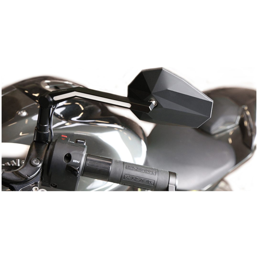 Backspeglar -X3 Med LED Positionsljus Svart HIGHSIDER