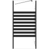Badkarsvägg 120x68x130 cm härdat glas ränder vidaXL – miniatyr 6