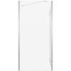 Badkarsvägg 120x69x130 cm härdat glas transparent vidaXL – miniatyr 5