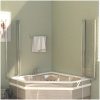 Badkarsvägg 2 st härdat glas transparent vidaXL 104 x 130 cm – miniatyr 4