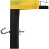 Badmintonnät gul och svart 600x155 cm polyeten vidaXL – miniatyr 5