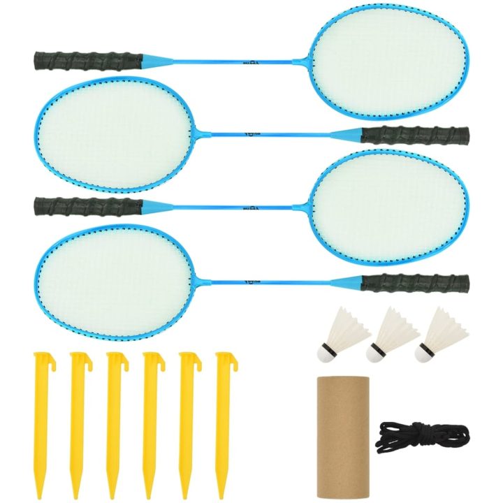 Badmintonnät gul och svart 600x155 cm polyeten vidaXL – bild 6