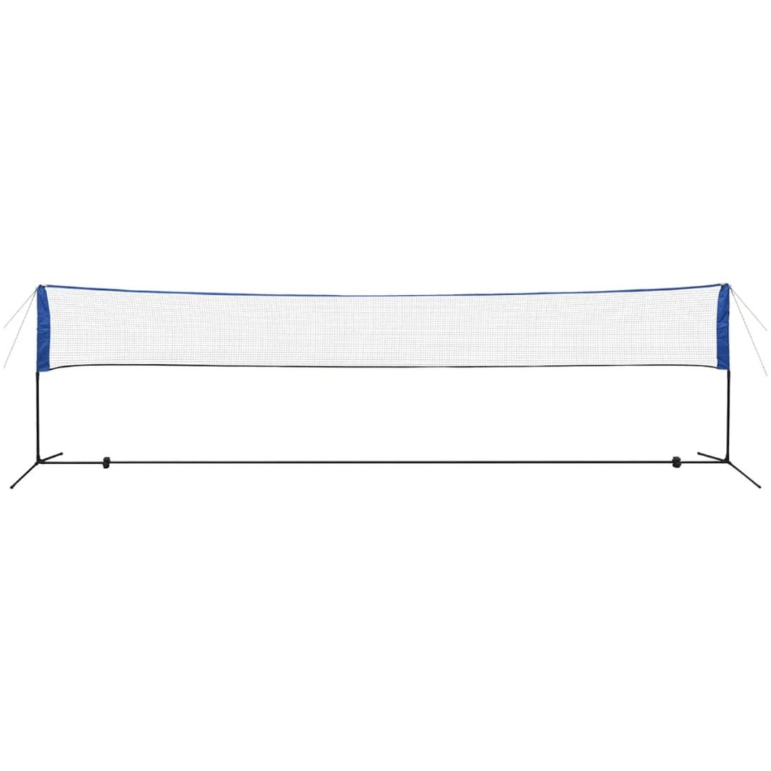 Badmintonnät med badmintonbollar 600x155 cm vidaXL – bild 2