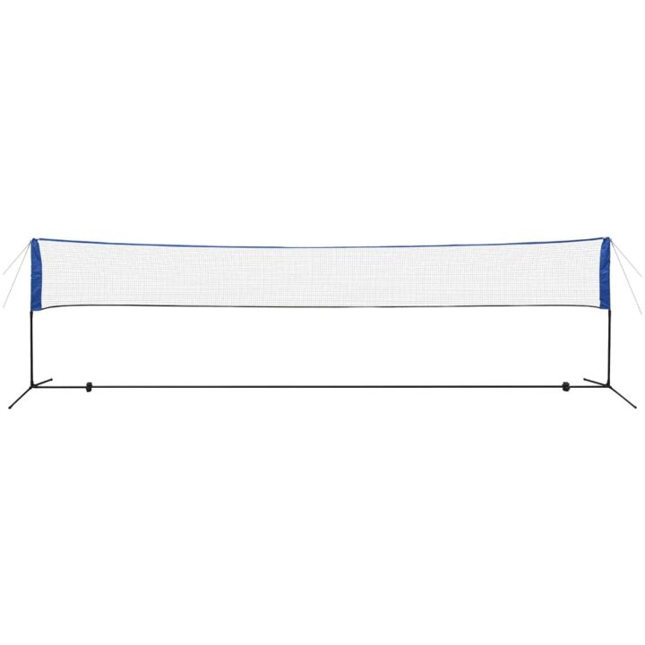 Badmintonnät med badmintonbollar 600x155 cm vidaXL – bild 2
