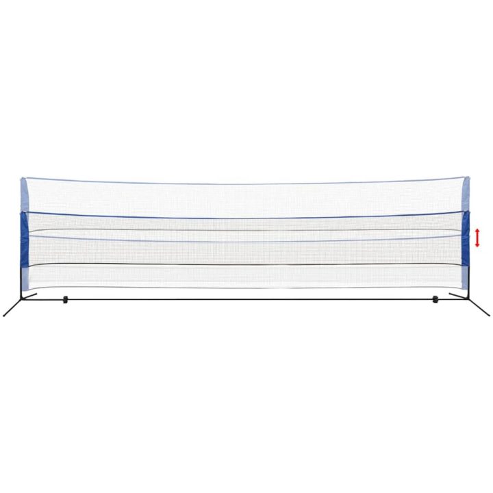 Badmintonnät med badmintonbollar 600x155 cm vidaXL – bild 3