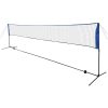 Badmintonnät med badmintonbollar 600x155 cm vidaXL – miniatyr 1