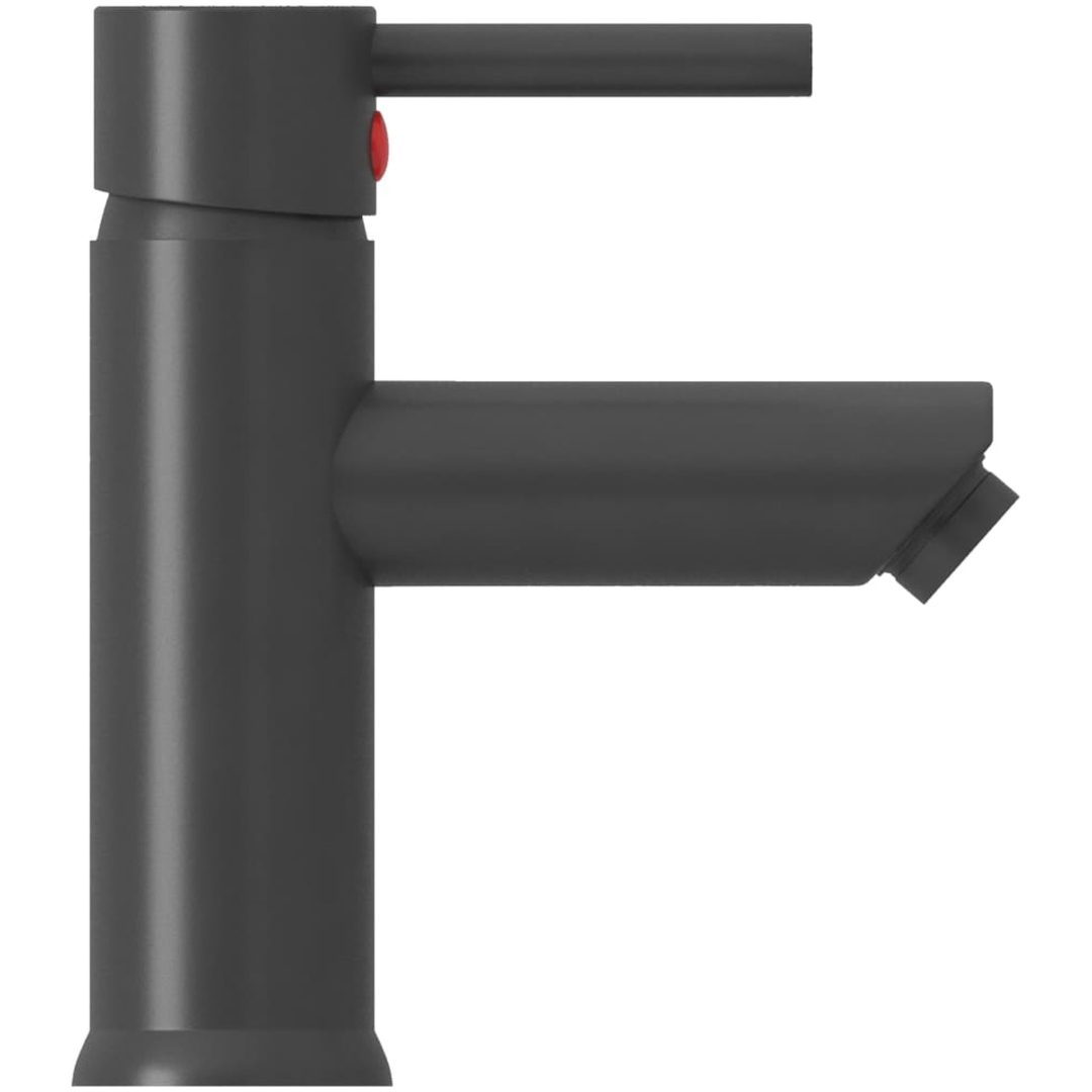 Badrumsblandare grå 130x176 mm vidaXL – bild 4