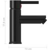 Badrumsblandare svart 130x176 mm vidaXL – miniatyr 5