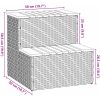 Badtunna Step Black konstrotting och solid akacia vidaXL 50 x 50 x 50.5 cm – miniatyr 9