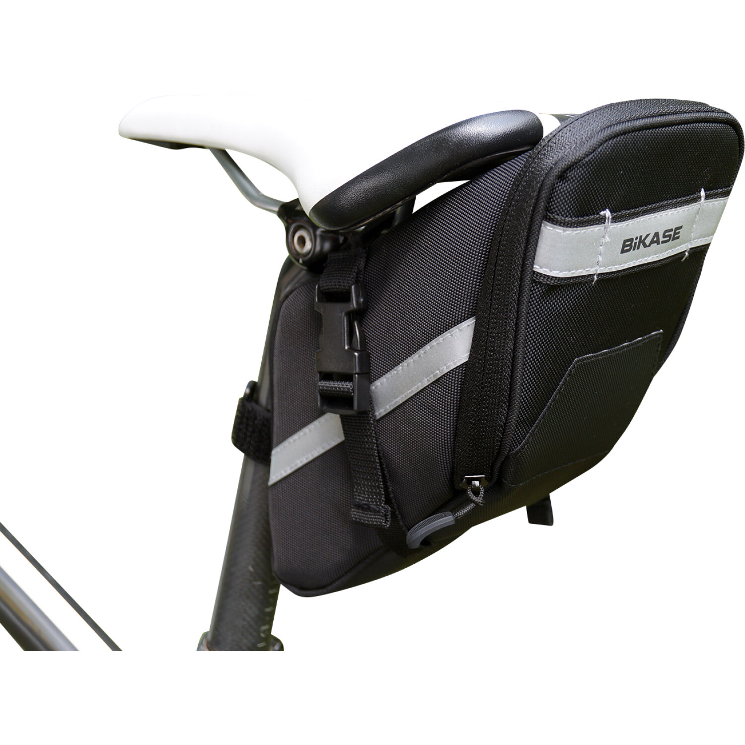 Sadelväska bikase - Momentum x large svart väska xl 840d nylon