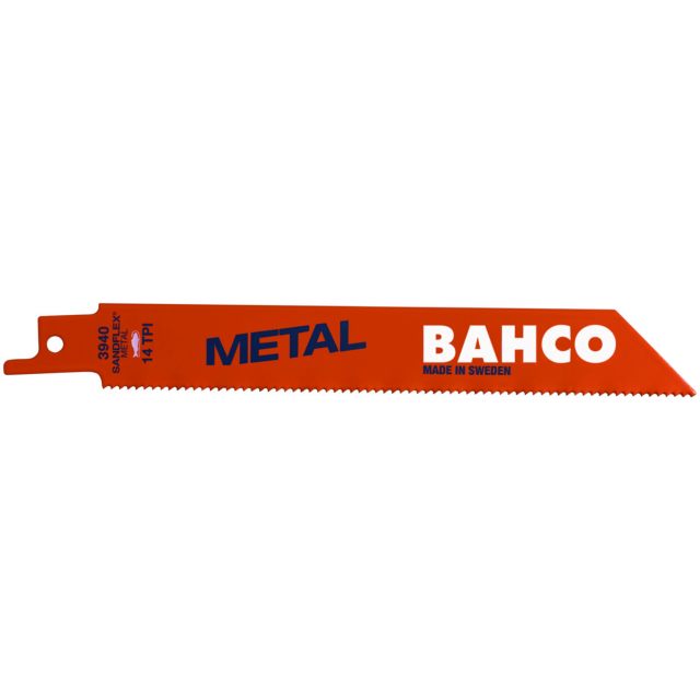 Tigersågblad Metall Sandflex BAHCO Bimetall Sats 100 pack