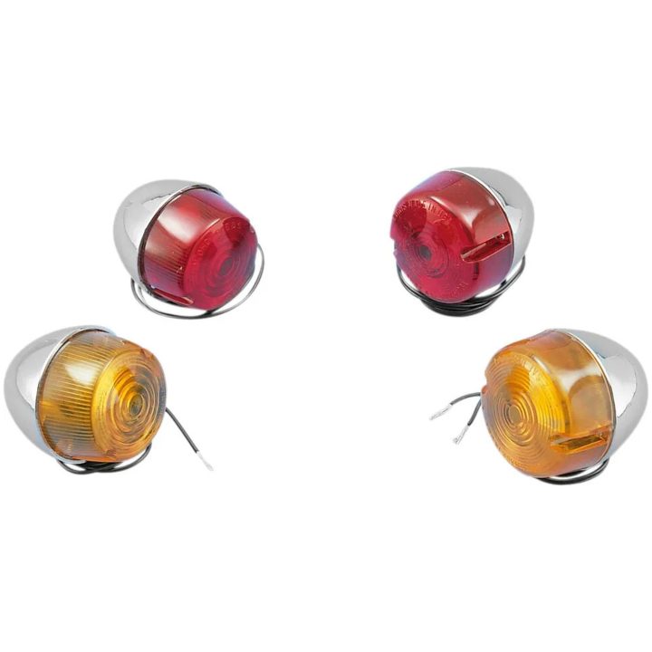Bakblinkers Krom/Orange CHRIS PRODUCTS – bild 2
