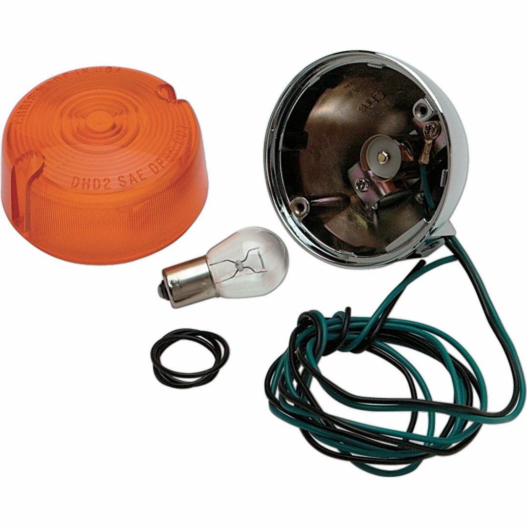Bakblinkers Krom/Orange CHRIS PRODUCTS T/S ASSY REAR AMBER SF