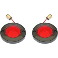 Bakblinkers Probeam® Platt Röd/Svart CUSTOM DYNAMICS