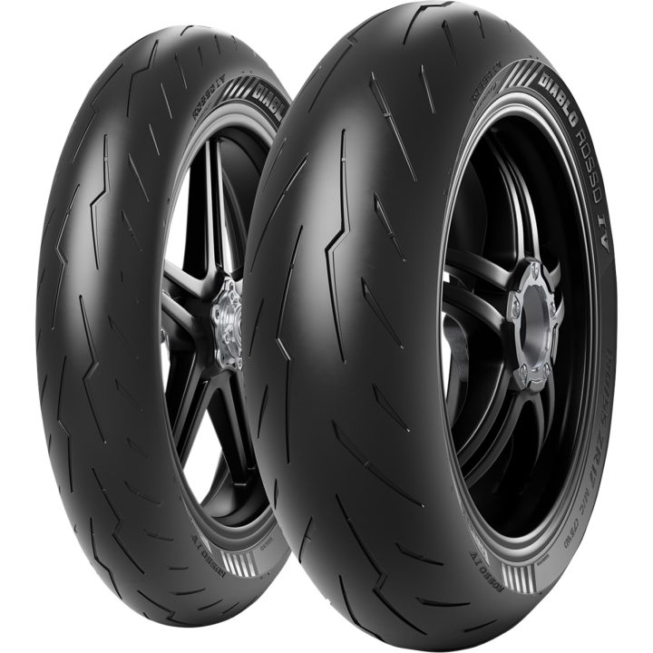 Bakdäck Diablo Rosso IV 17" PIRELLI 160/60ZR17 – bild 2