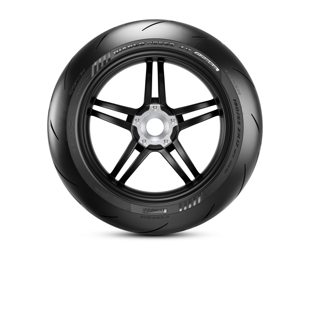 Bakdäck Diablo Rosso IV Corsa 17" PIRELLI 180/55ZR17 – bild 2