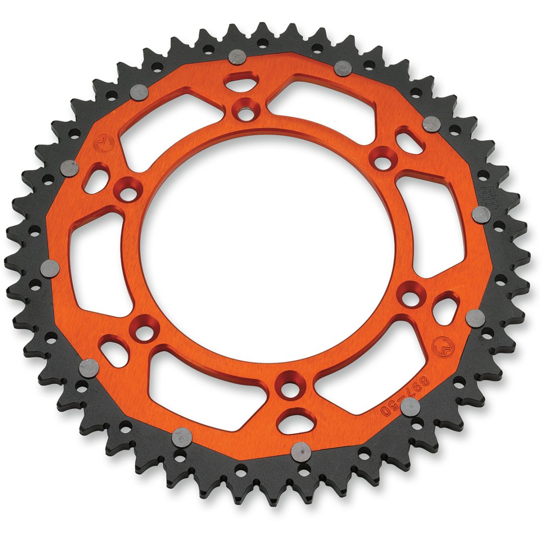 Bakdrev 520 DUAL ALUMINIUM/STÅL Orange Moose Racing 48