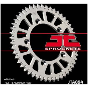 Bakdrev Aluminium 7075 T6 Svart JTA894.48BLK JT