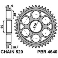 Bakdrev Aluminium Förstärkt PBR