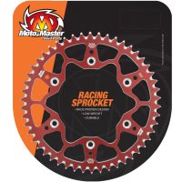 Bakdrev Aluminium Röd MOTO-MASTER