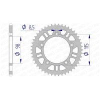 Bakdrev Aluminium Ultra-Light Afam