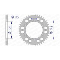 Bakdrev Aluminium Ultra-Light Afam