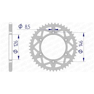 Bakdrev Aluminium Ultra-Light Afam