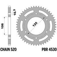 Bakdrev Aluminium Ultralätt PBR