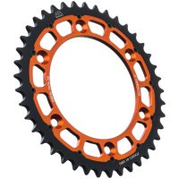 Bakdrev Aluminium/Kolstål Twinstar Svart/Guld JT SPROCKETS