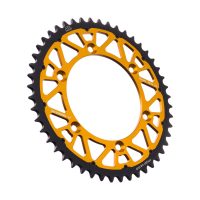 Bakdrev Aluminium/Kolstål Twinstar Svart/Guld JT SPROCKETS