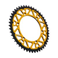 Bakdrev Aluminium/Kolstål Twinstar Svart/Guld JT SPROCKETS