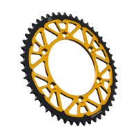 Bakdrev Aluminium/Kolstål Twinstar Svart/Guld JT SPROCKETS