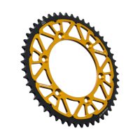 Bakdrev Aluminium/Kolstål Twinstar Svart/Guld JT SPROCKETS