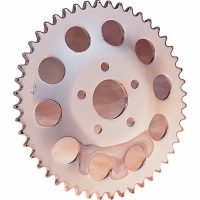 Bakdrev Krom Rear Wheel Sprocket Krom Kolfiberstål DRAG SPECIALTIES