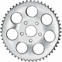 Bakdrev Krom Rear Wheel Sprocket Krom Kolfiberstål DRAG SPECIALTIES