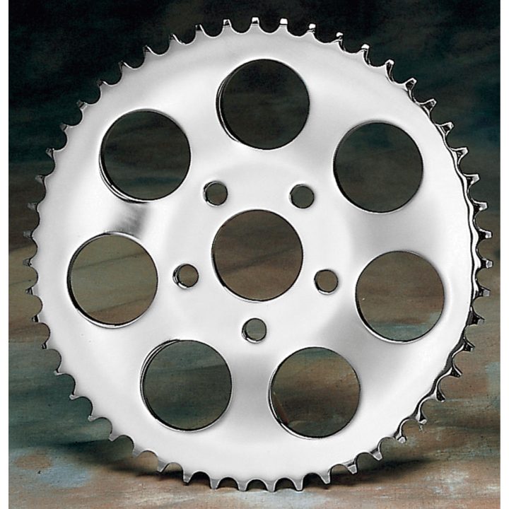 Bakdrev Krom Rear Wheel Sprocket Krom Kolfiberstål DRAG SPECIALTIES 49 – bild 2